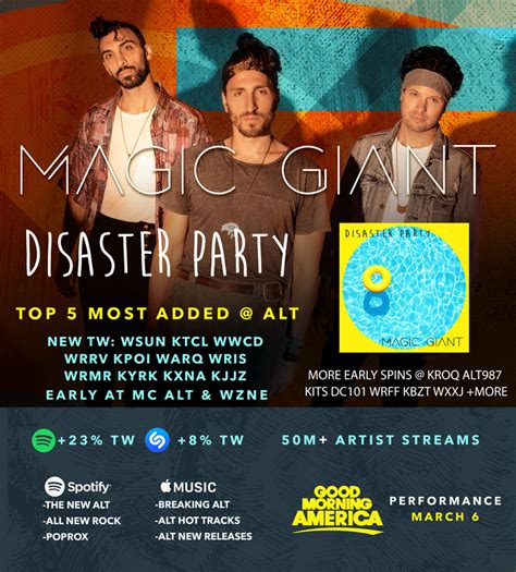 Magic giant disaster party